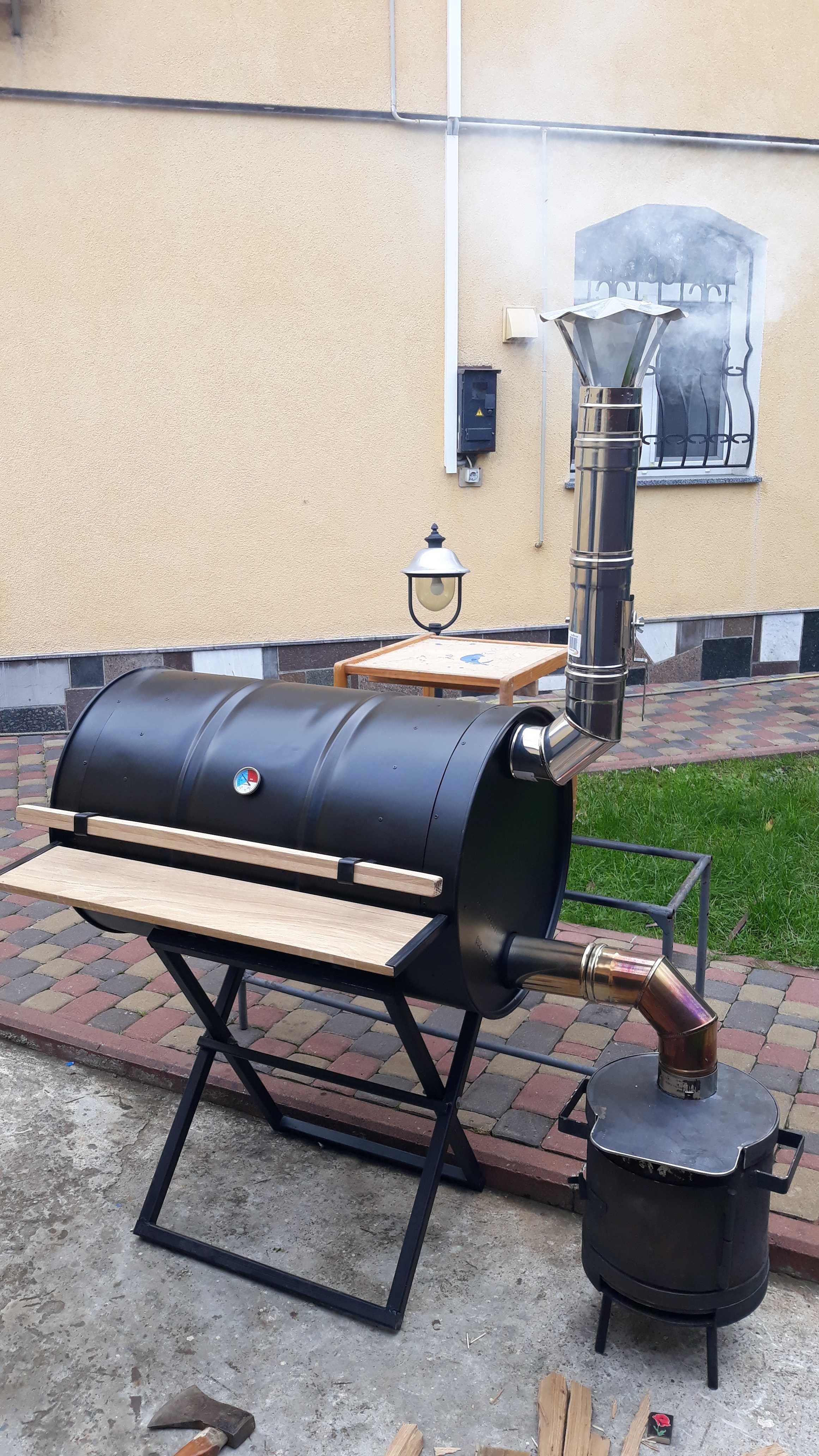 Смокер BBQ grill smoker