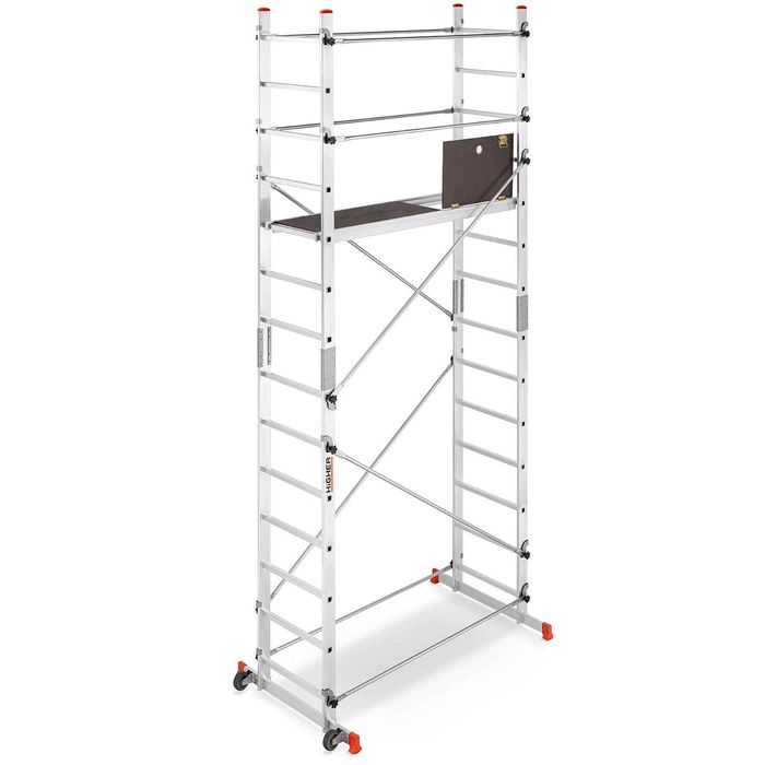 Rusztowanie aluminiowe składane jezdne HIGHER Addy wysokość 4,70m