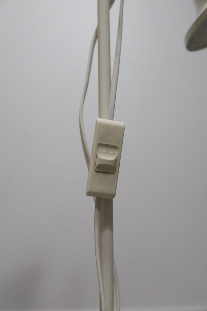 Duńska lampa podłogowa 1960 vintage retro loft stojąca