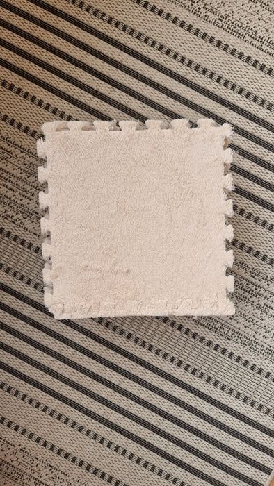 Підлога-пазл плюшевий 30x30см, тепла підлога, дитячий мат