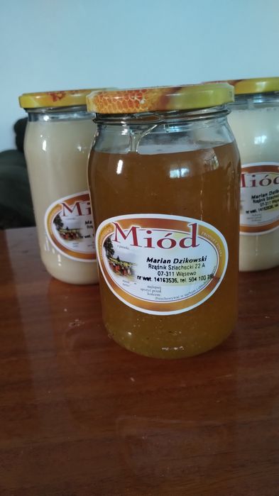 Sprzedam miód z własnej pasieki.