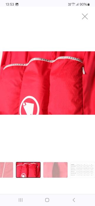 Bluza kurtka kolarska rowerowa damska Endura Pro rozm. XS-S