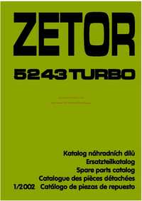Katalog części ZETOR 5243 TURBO
