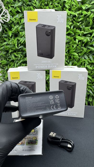 Оригінальний павербанк Базеус 20000 mAh 30w Voov версія доя Oppo