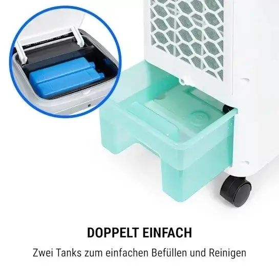Мобільний кондиціонер повітряоохолоджувач oneConcept Freshboxx Pro 3-в