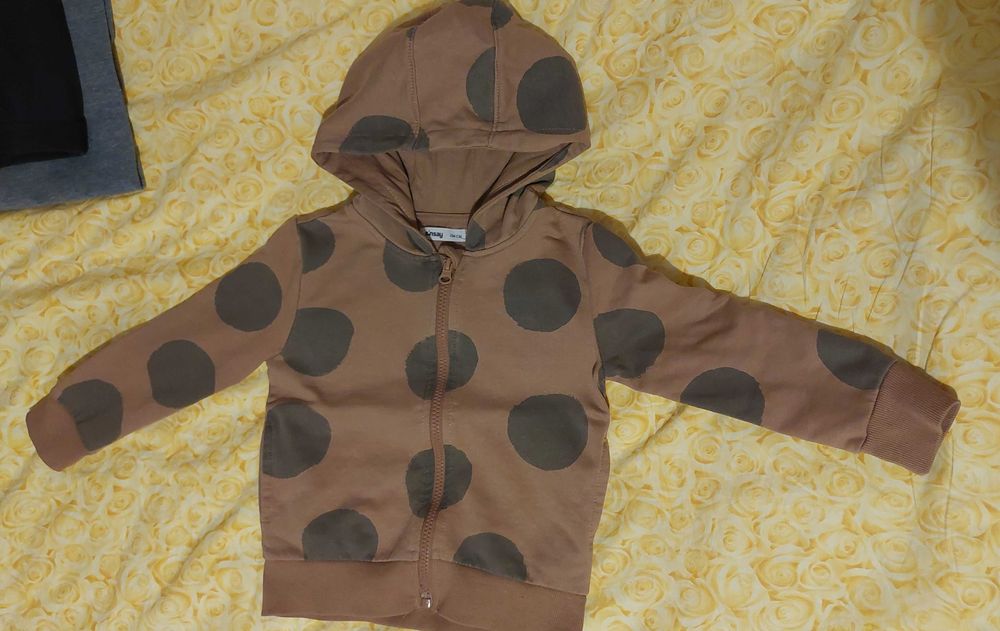 Bluza brązowa rozmiar 104