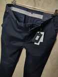 TOMMY HILFIGER__spodnie chinos (38/32 XXL) granatowe navy NOWE casual