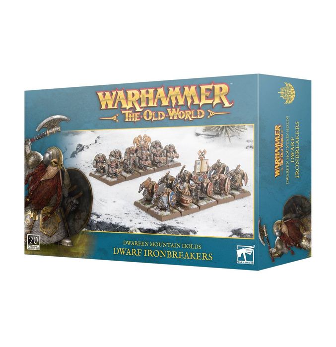 20X DWARF IRONBREAKERS Warhammer Old World Nowy Folia