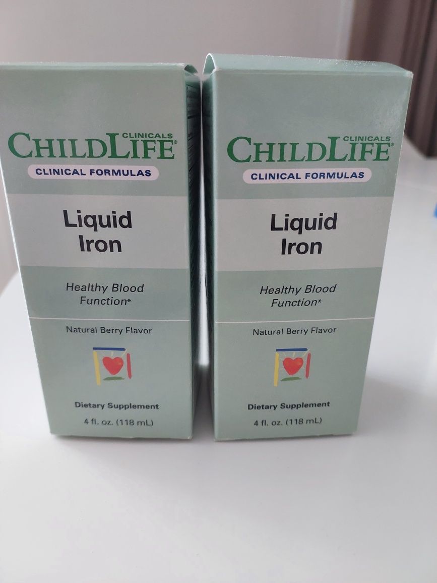 Вітаміни заліза Child Life Liquid Iron з IHerb