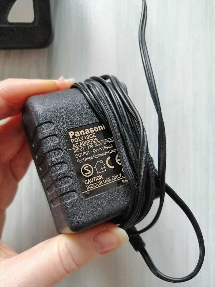 Telefon stacjonarny, bezprzewodowy Panasonic KX-TCD650PD + zasilacz.