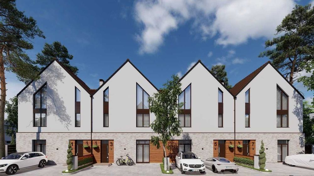 Таунхаус 164 м2 Большой Подвал Два паркоместа