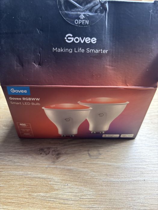 Zarówki led 2 szt. Zestaw rgbww govee h600d gu10 wigi