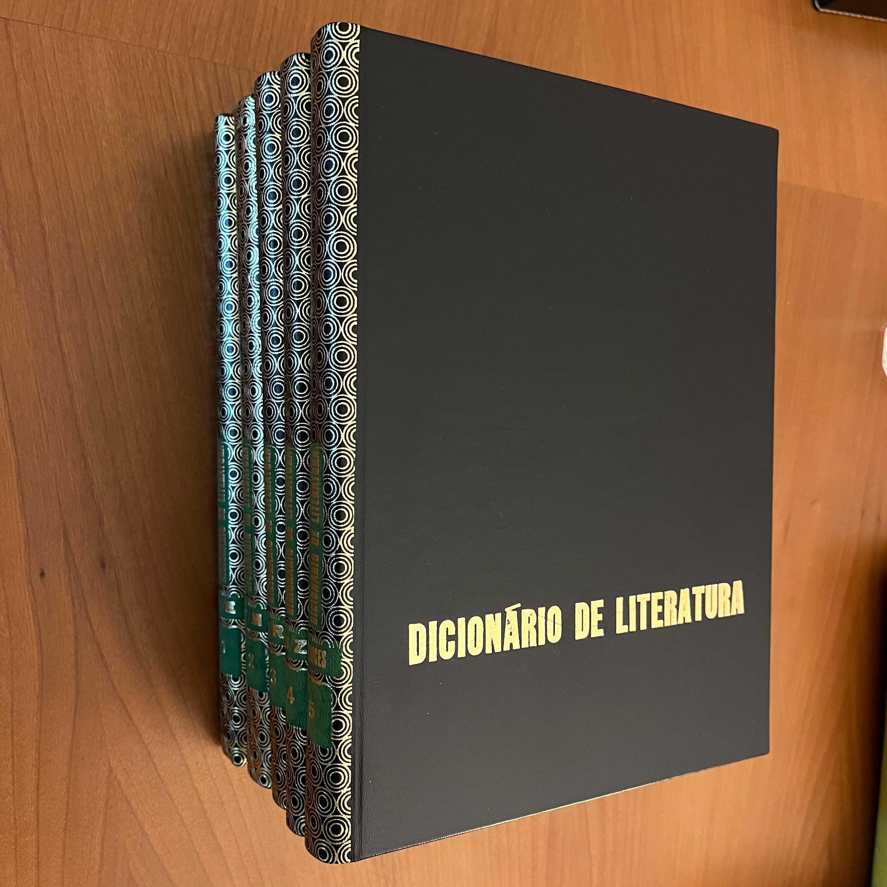 Dicionário de Literatura (5 volumes, completo)