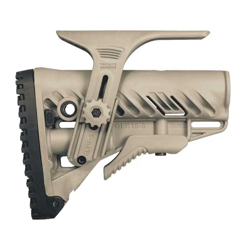 Приклад FAB Defense GLR-16 CP з регульованою щокою для AR15/M16