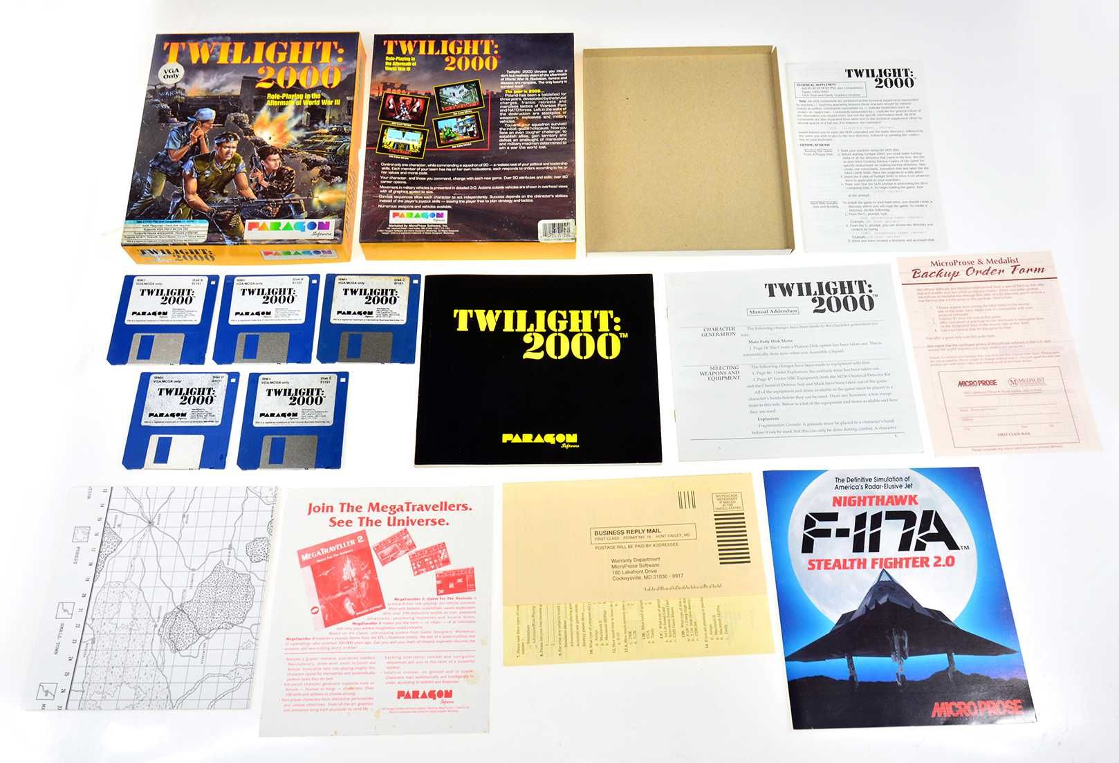 TWILIGHT: 2000 -  duży big box, USA 1991, Fallout w zgliszczach PRL!!!