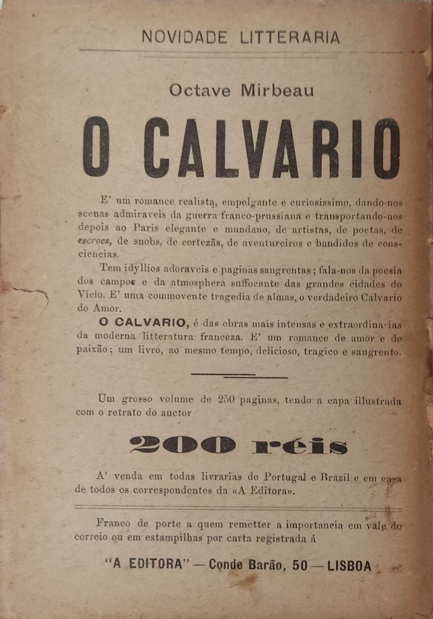 Livro - Edgar Poe - O Rei Peste