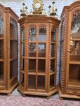 Witryna trapez 100 cm orient akacjowa Indie Tajlandia #1789 S. Węgrów