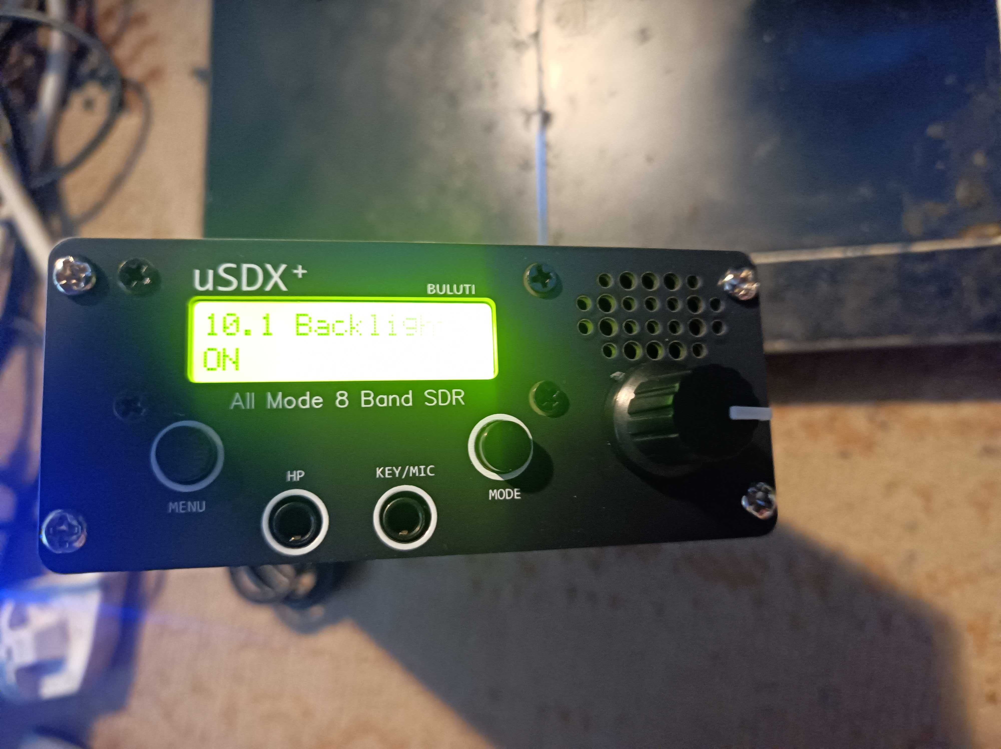 USDR USDX+ Plus V2  HF 8 pasmowy SDR QRP Transceiver