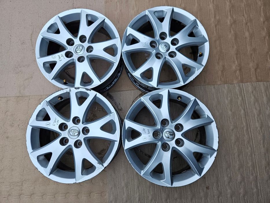 TOYOTA AURIS COROLLA E 15 AVENSIS T27 VERSO 09-17 FELGI ALUMINIOWE 16