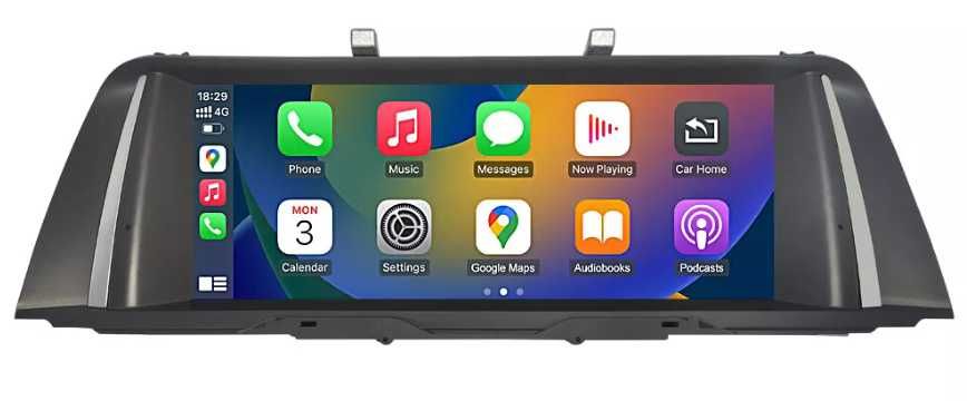 EKRAN ANDROID AUTO CARPLAY iphone linux DO BMW F10 F11 system cic