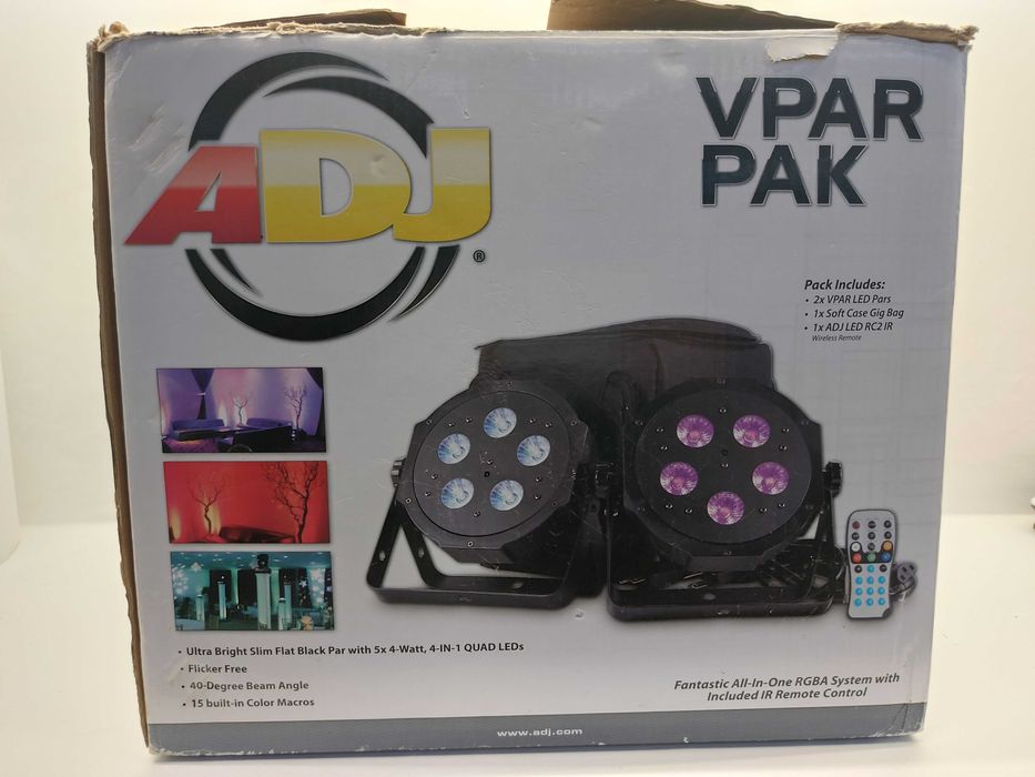 Zestaw Oświetleniowy ADJ VPAR PAK