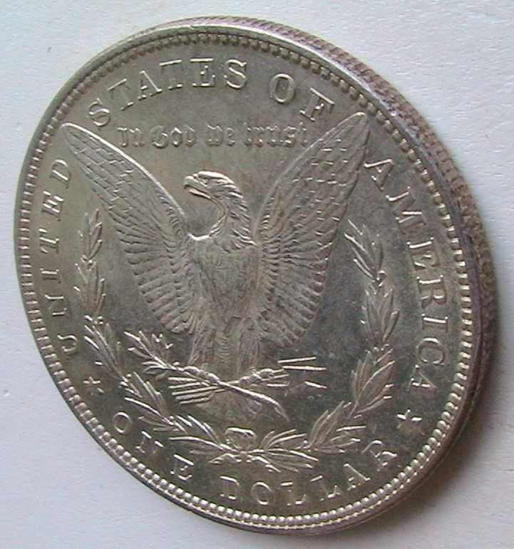 США 1 доллар 1889 #1 Доллар Моргана Morgan Dollar Серебро