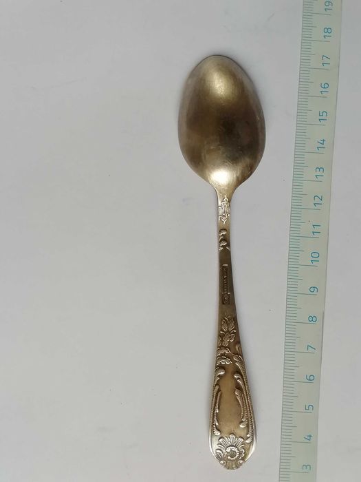 Łyżeczka ozdobna do ciast i przystawek plater sygnowany