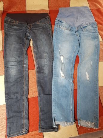 Spodnie ciążowe jeansy H&M rozmiar 36 i 38