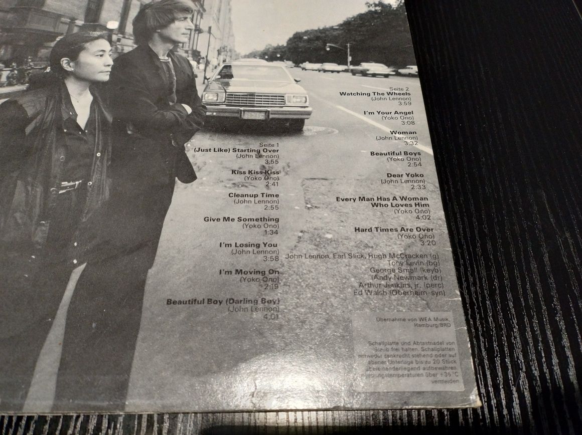 John Lennon & Yoko Ono – Double Fantasy - LP - Amiga