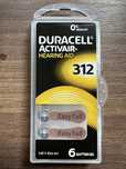 Baterie do aparatow słuchowych 312 i 13 duracell