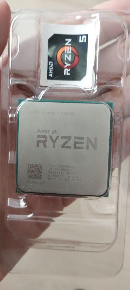 Procesor AMD Ryzen 5 1600X + nowe chłodzenie