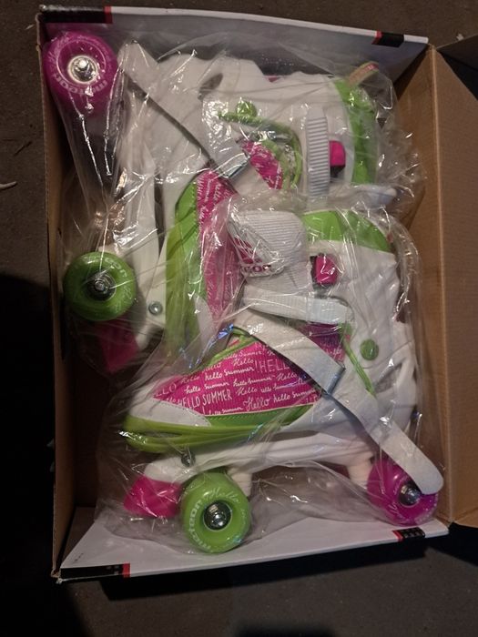 Wrotki I kask, nowy zestaw