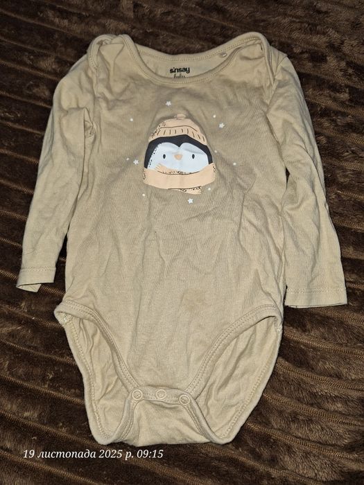 Боді дитячий на довгому рукаві