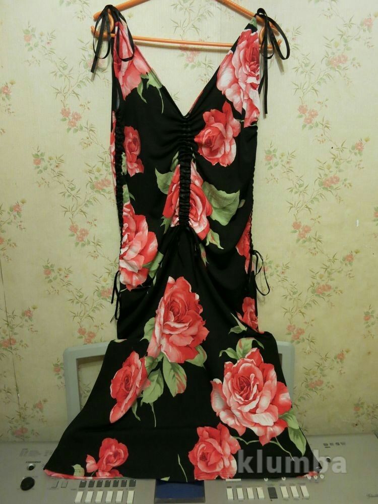 Стильное платье сарафан Польша размер 40