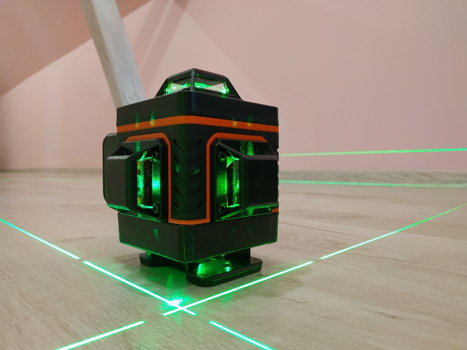 Laser Poziomica 4x360 SAMOPOZIOM / Skosy + PILOT / KALIBRACJA