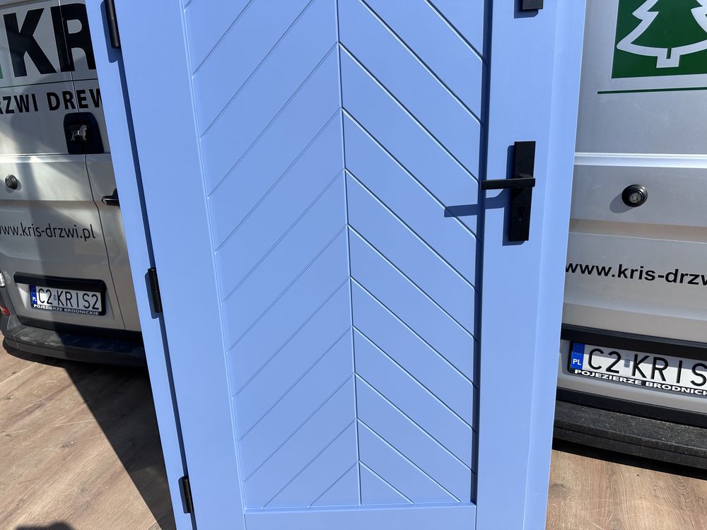Drzwi zewnętrzne drewniane NIETYPOWE900OfertNa Wymiar 110x250 C.POLSKA