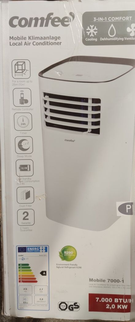 Klimatyzator przenośny 3w1 Comfee 7000-1