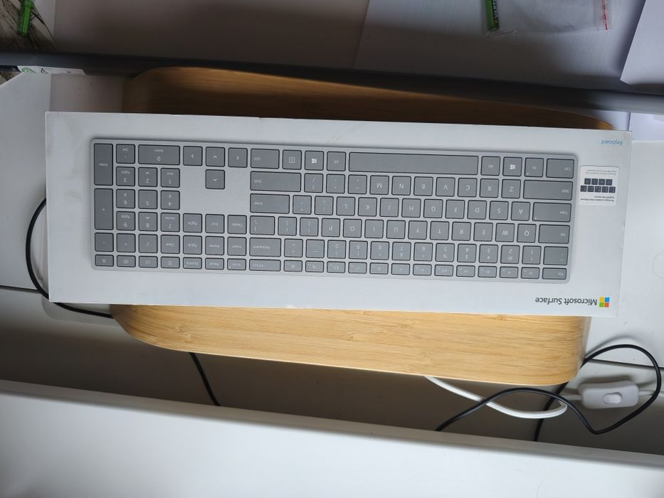 Klawiatura bezprzewodowa Microsoft surface ws2-00021 qwerty