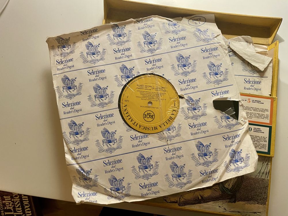 Discos de vinil La Bella Musica italiana