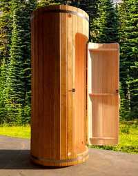 KABINA Prysznicowa Ogrodowa PRYSZNIC drewniany + Deszczownica