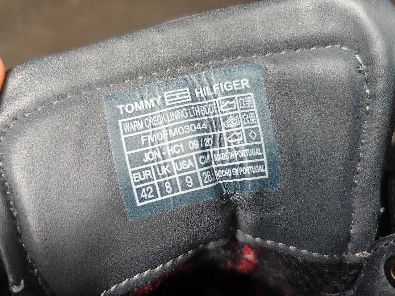 Черевики чоловічі ( оригінал) Tommy Hilfiger Warm Check Lining LTH