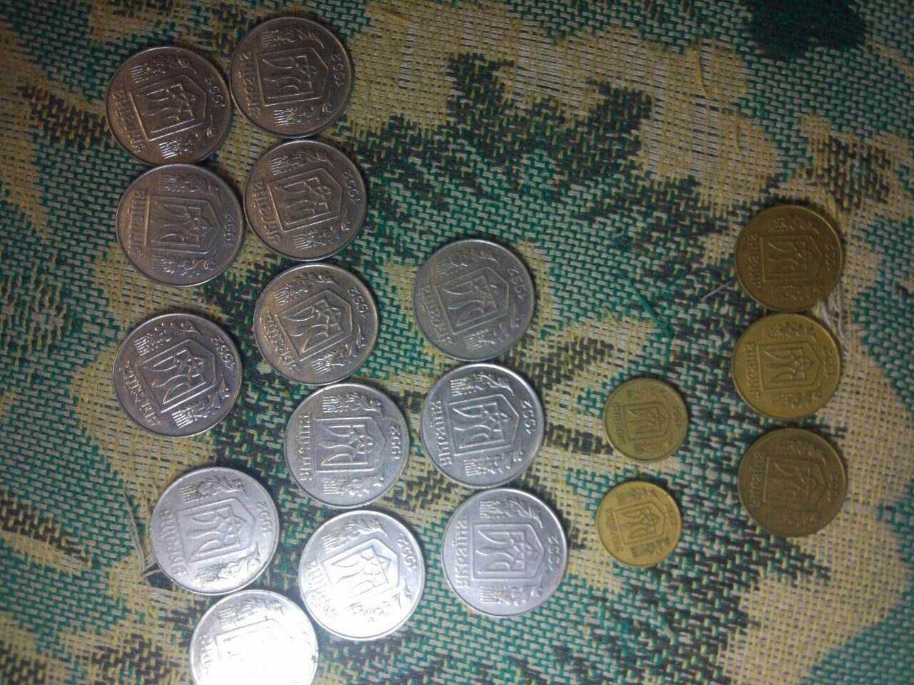 Продам монеты  Украины 1992 года