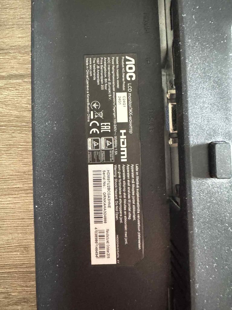Monitory AOC C24G1 szt.2