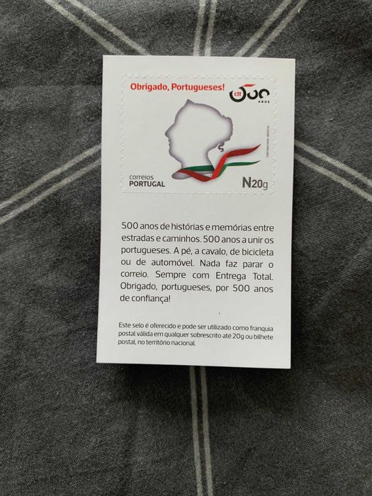 Selos 500 anos CTT N20g