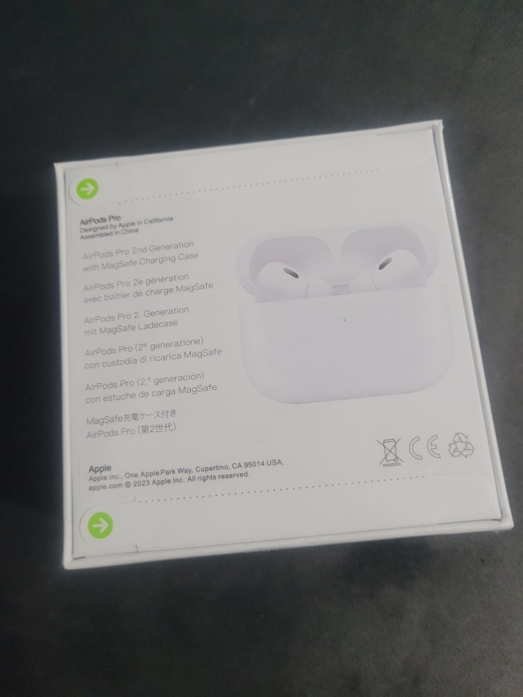 Słuchawki bezprzewodowe airpods pro 2