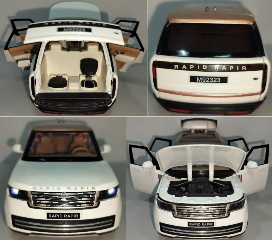 Land Rover Range Rover SV модель 1:24 ТМ Автопром металлическая звук