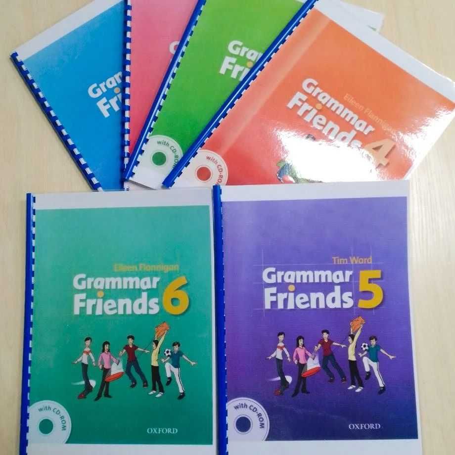 Grammar Friends 1, 2, 3, 4, 5, 6 - книги для вивчення англійської