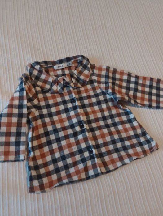 Camisa Flanela 6M