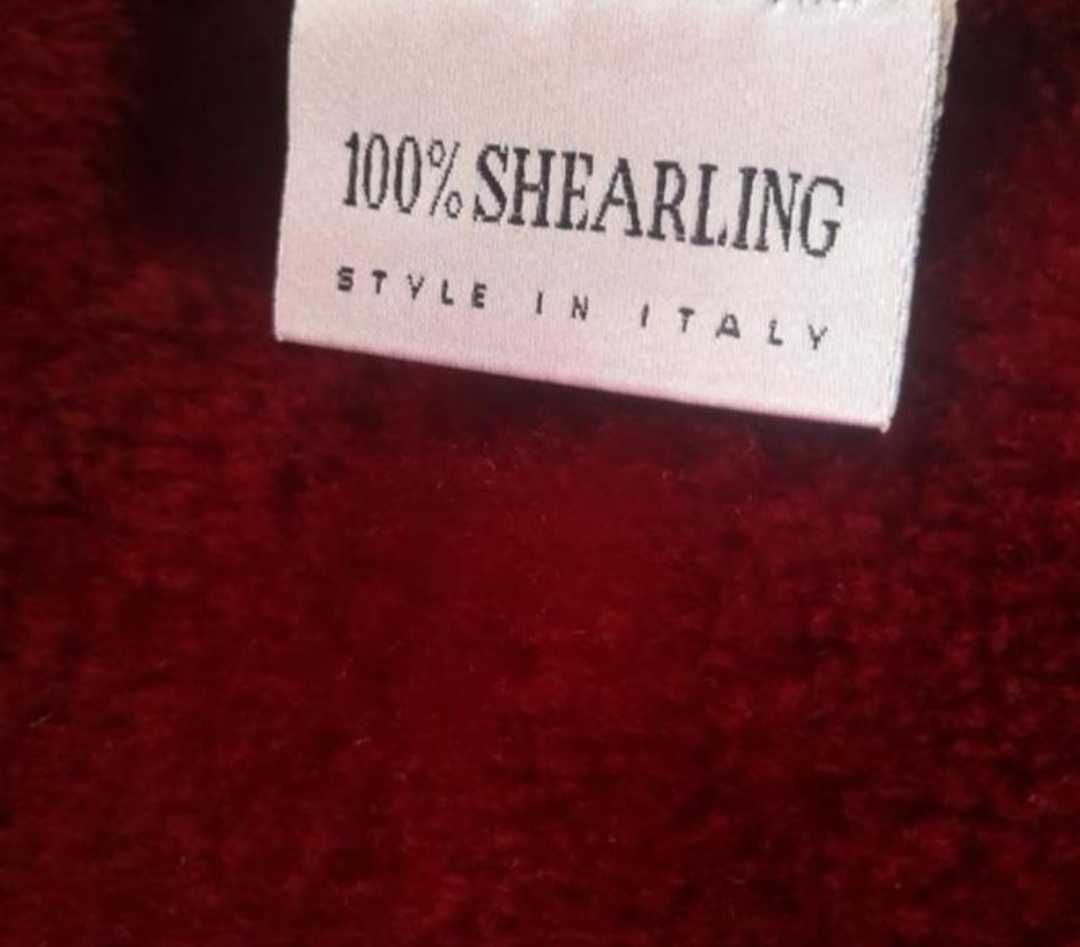 Итальянская натуральная дубленка lancelot 100 % shearling