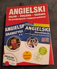 Angielski; gramatyka, konwersacje, CD